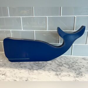 Nautical Nursery Decor, Blue Whale Decor, Beach Decor